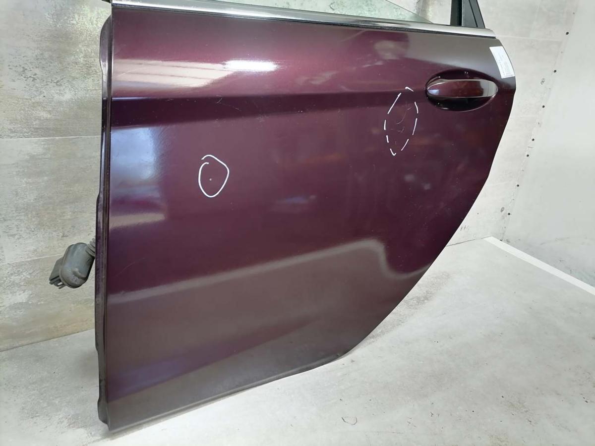 Ford Fiesta JA8 original T&uuml;r hinten links Morellometallic Bj.2009